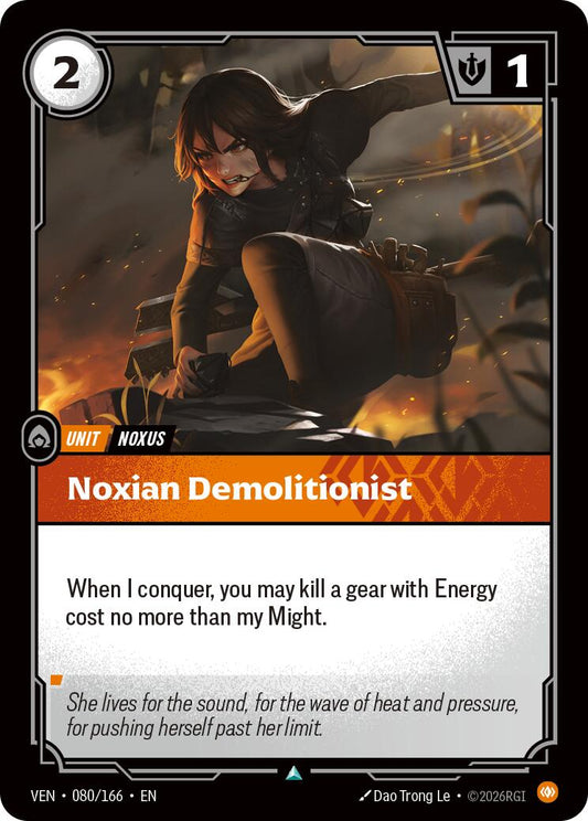Noxian Demolitionist [VEN - 080/166] - Shippin Texas