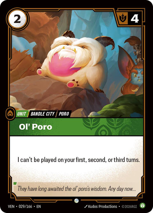 Ol' Poro [VEN - 029/166] - Shippin Texas