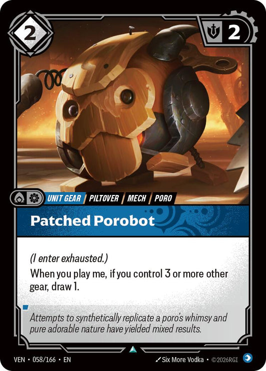 Patched Porobot [VEN - 058/166] - Shippin Texas