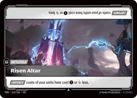 Risen Altar [VEN - 163/166] - Shippin Texas