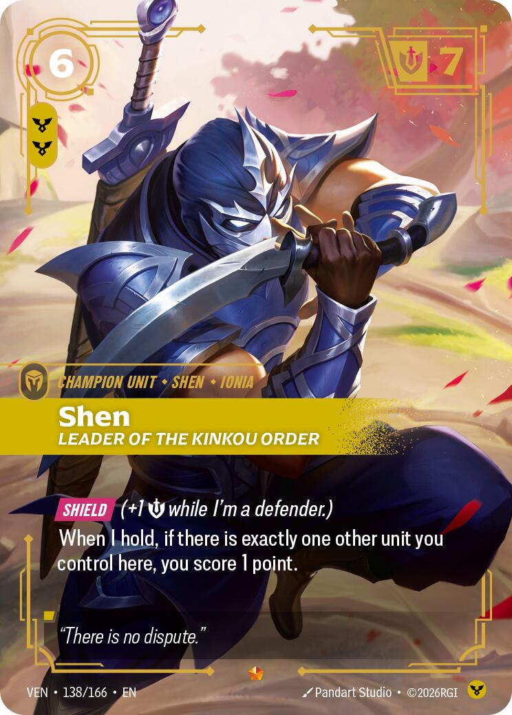 Shen - Leader of the Kinkou Order