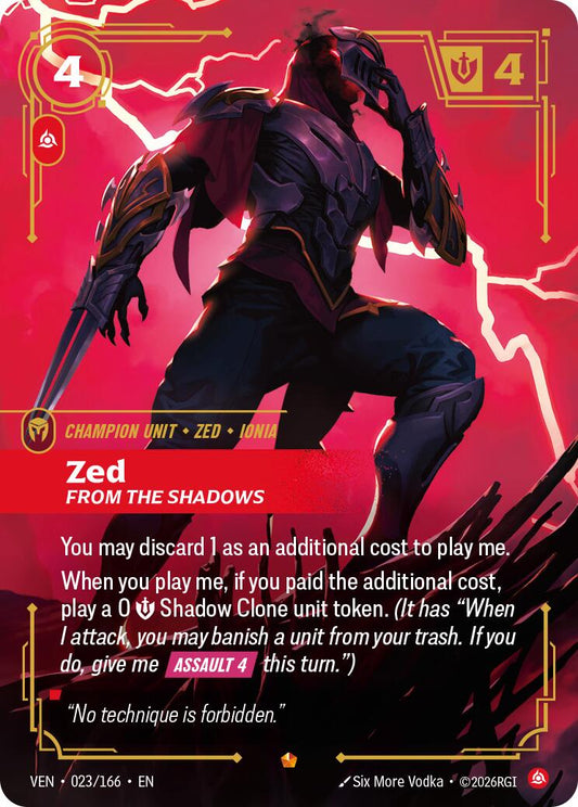 Zed - From the Shadows
