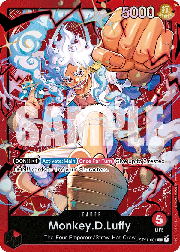 Monkey.D.Luffy (ST21-001) [ST-31] - Shippin Texas
