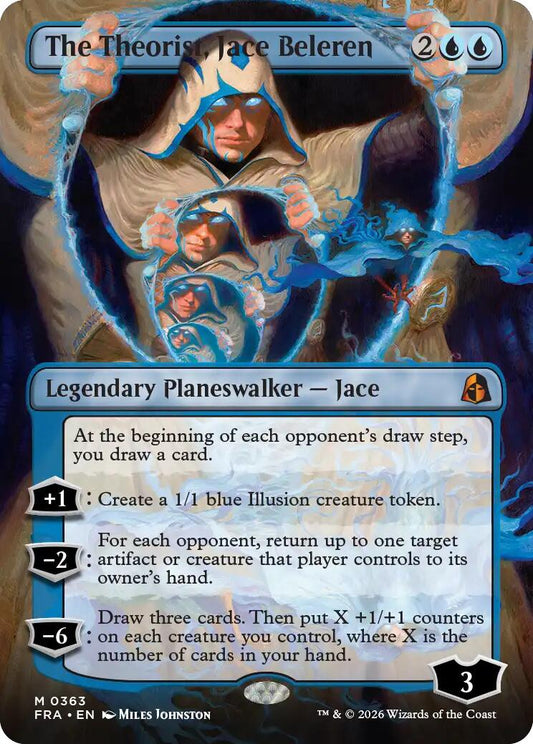 The Theorist, Jace Beleren (Borderless) (0363) [FRA - 363] - Shippin Texas