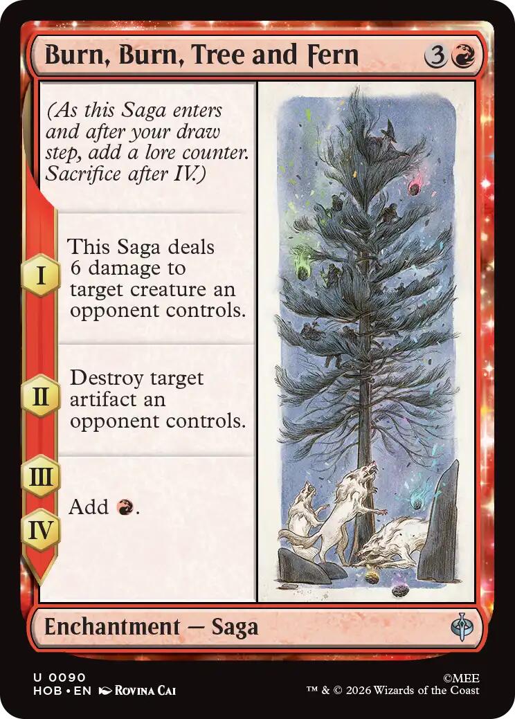 (Preorder) Burn, Burn, Tree and Fern [HOB - 90] - Shippin Texas