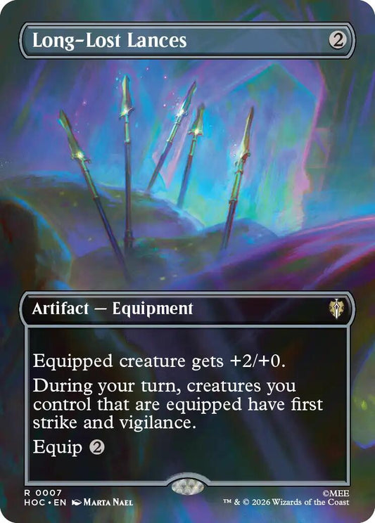 (Preorder) Long-Lost Lances (Borderless) [HOC - 7] - Shippin Texas