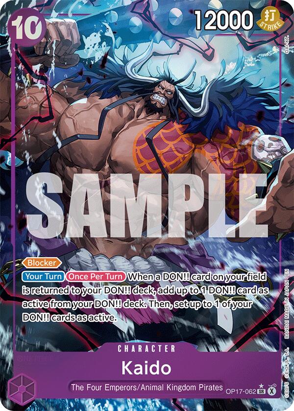 Kaido (062) (Alternate Art) [OP17 - OP17-062] - Shippin Texas