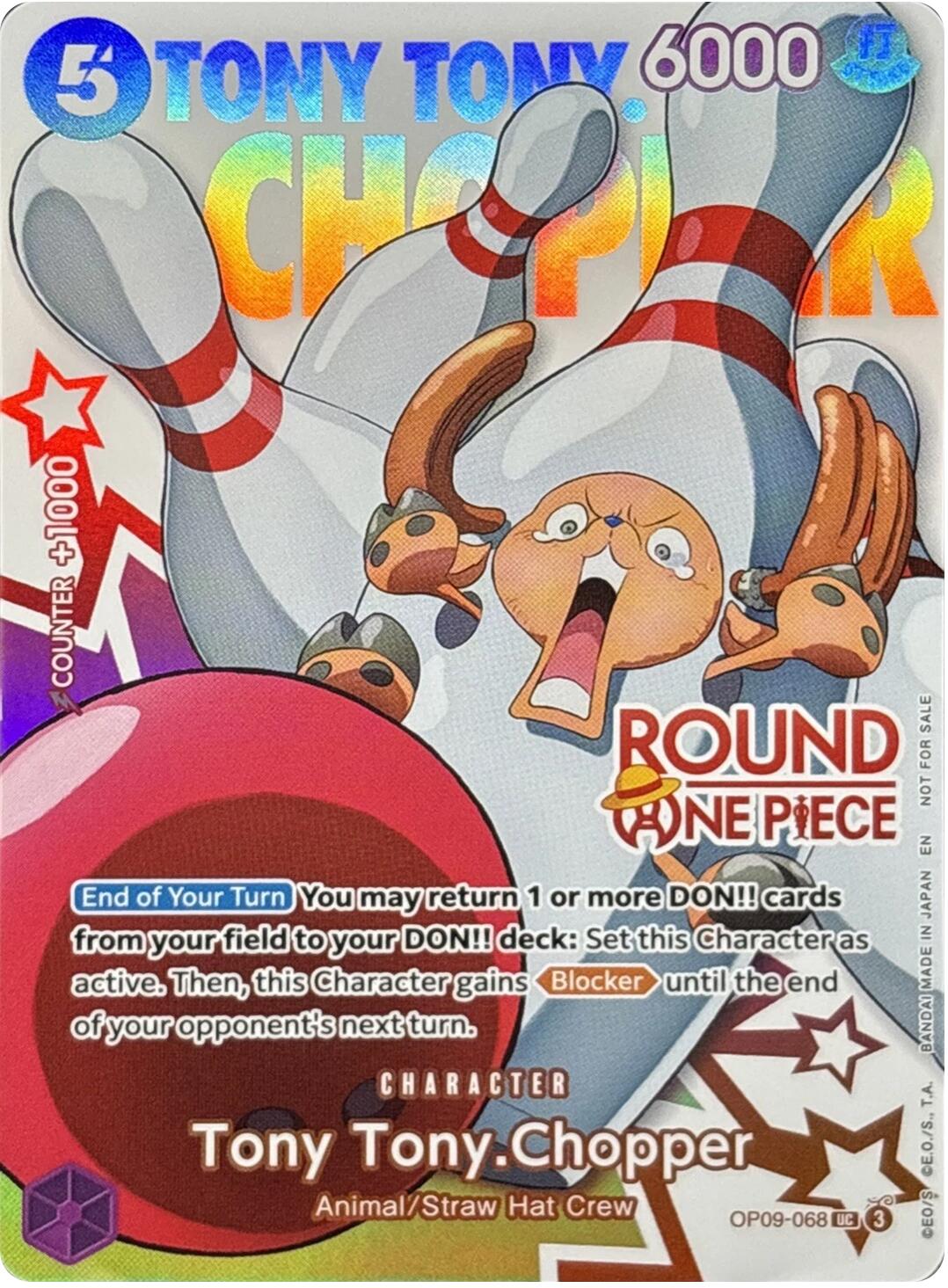 Tony Tony.Chopper (Round 1 Promo) [OP-PR - OP09-068] - Shippin Texas
