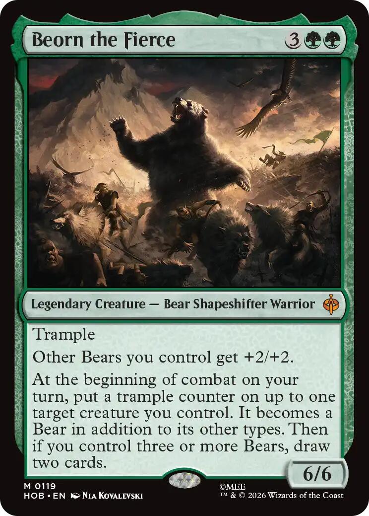 Beorn the Fierce [HOB - 119] - Shippin Texas