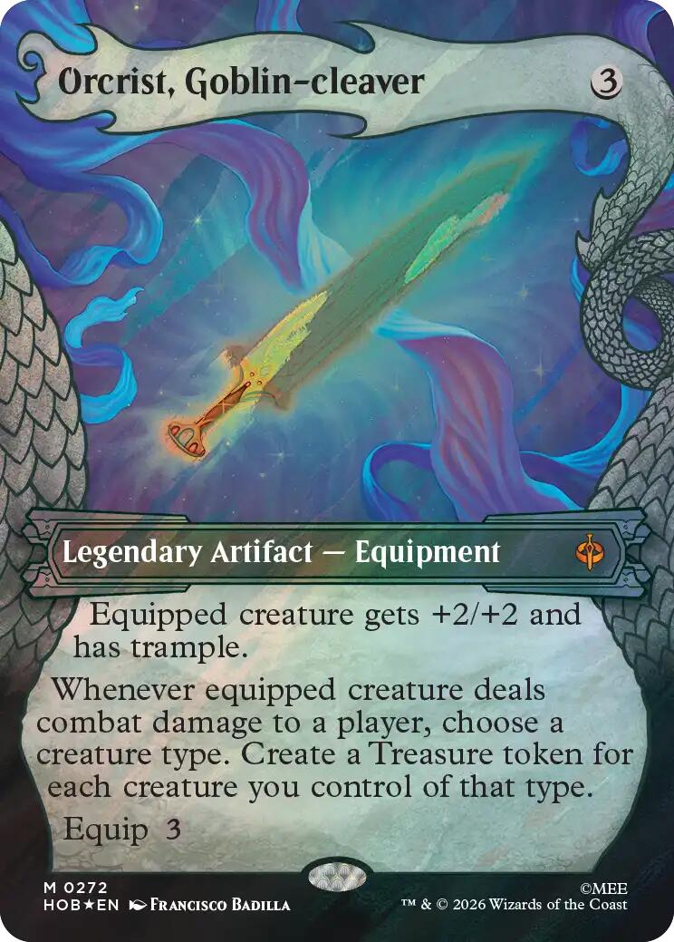 (Preorder) Orcrist, Goblin-cleaver (Showcase) (Surge Foil) [HOB - 272] - Shippin Texas