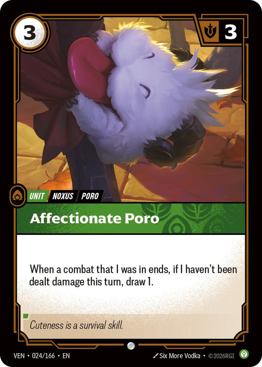 Affectionate Poro [VEN - 024/166] - Shippin Texas