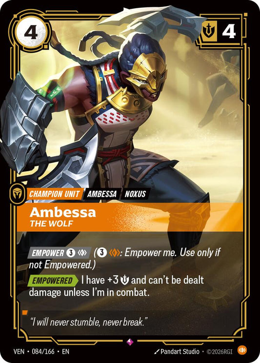 Ambessa - The Wolf [VEN - 084/166] - Shippin Texas