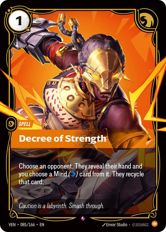 Decree of Strength [VEN - 085/166] - Shippin Texas