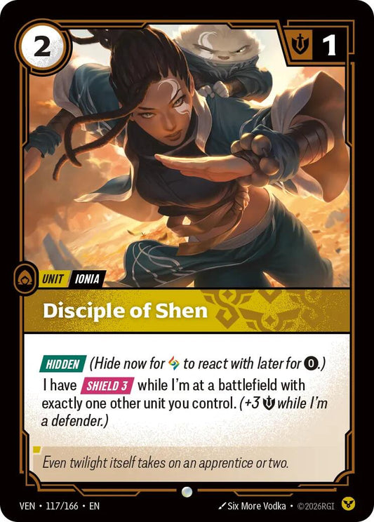 Disciple of Shen [VEN - 117/166] - Shippin Texas