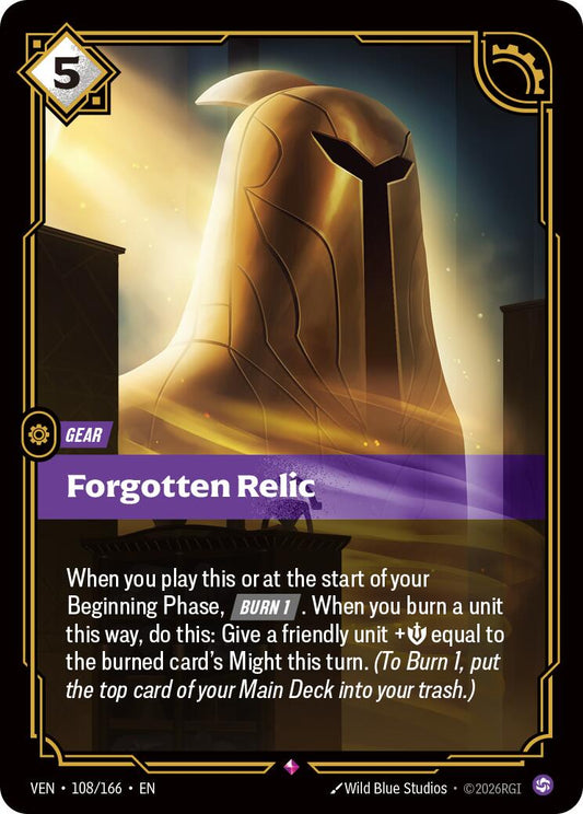 Forgotten Relic [VEN - 108/166] - Shippin Texas