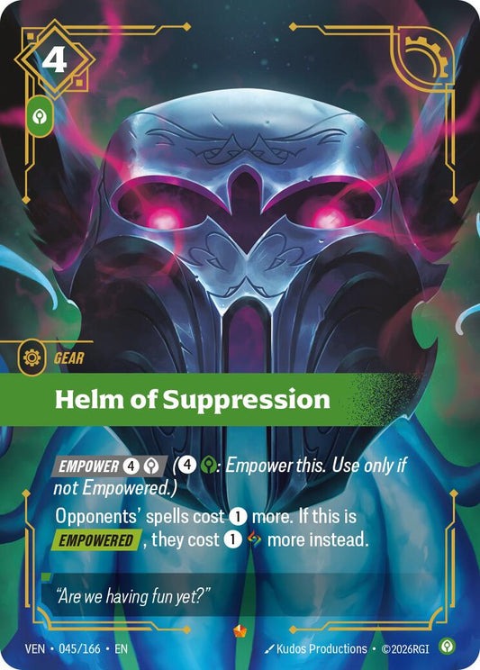 Helm of Suppression [VEN - 045/166] - Shippin Texas