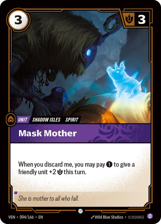 Mask Mother [VEN - 094/166] - Shippin Texas