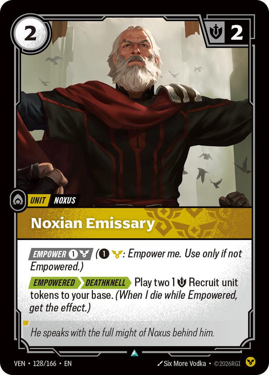 Noxian Emissary [VEN - 128/166] - Shippin Texas