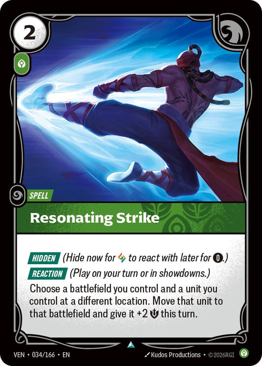 Resonating Strike [VEN - 034/166] - Shippin Texas