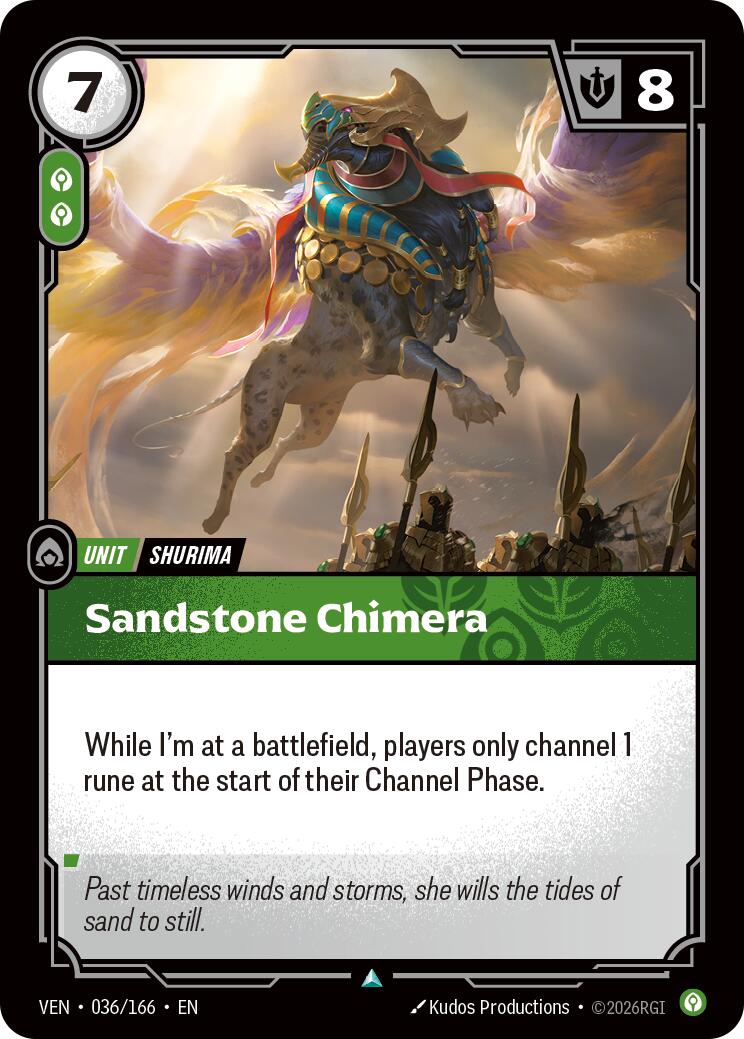 Sandstone Chimera [VEN - 036/166] - Shippin Texas