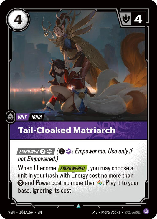 Tail-Cloaked Matriarch [VEN - 104/166] - Shippin Texas
