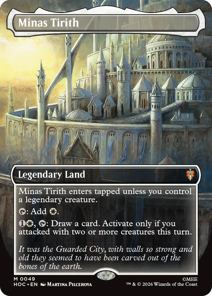 Minas Tirith (Borderless) [HOC - 49] - Shippin Texas