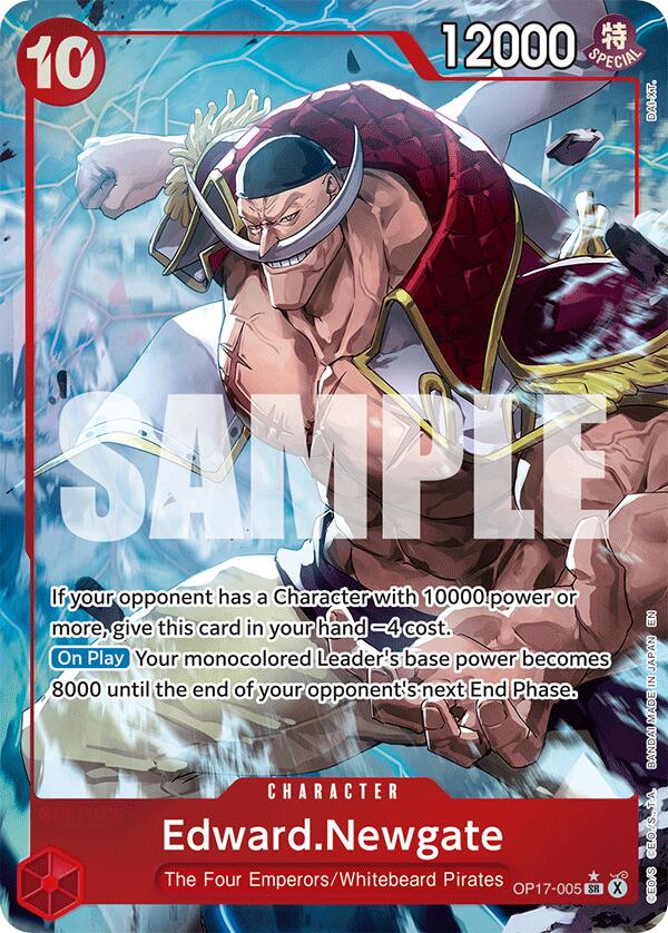Edward.Newgate (005) (Alternate Art) [OP17 - OP17-005] - Shippin Texas