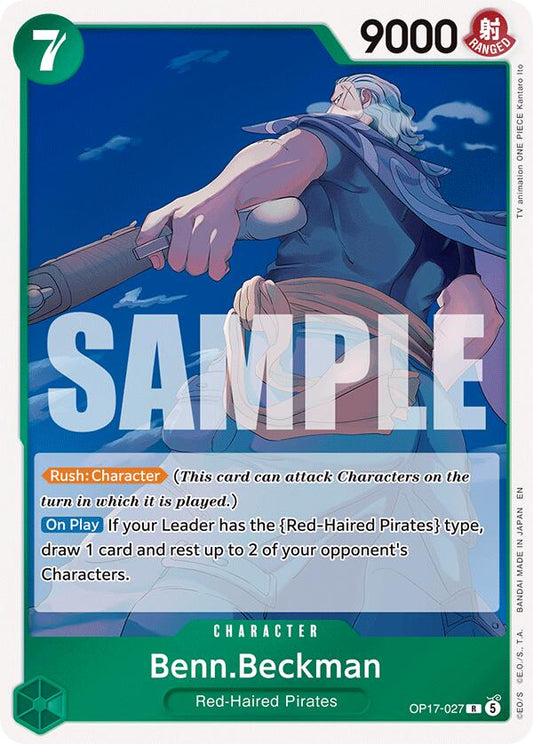 Benn.Beckman [OP17 - OP17-027] - Shippin Texas