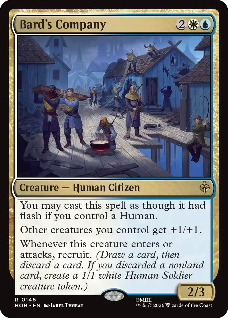 (Preorder) Bard's Company [HOB - 146] - Shippin Texas