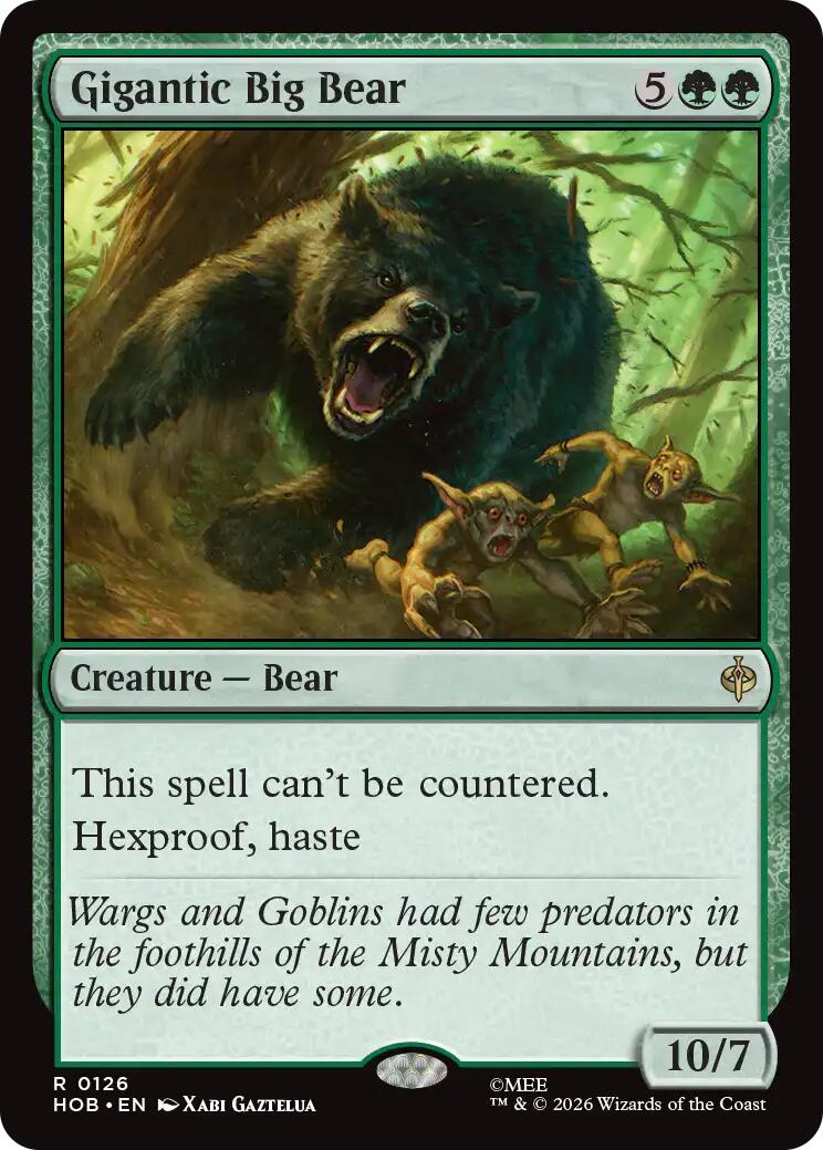 (Preorder) Gigantic Big Bear [HOB - 126] - Shippin Texas