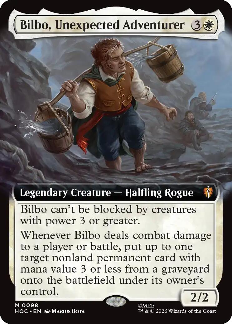 (Preorder) Bilbo, Unexpected Adventurer (Extended Art) [HOC - 98] - Shippin Texas