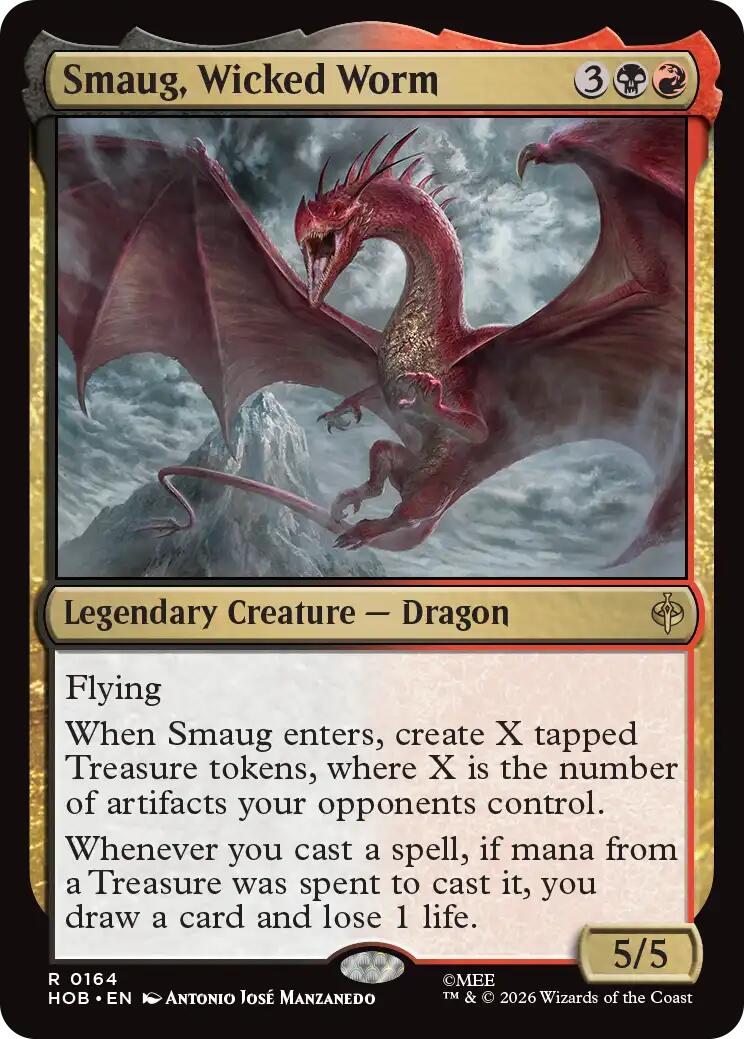 (Preorder) Smaug, Wicked Worm [HOB - 164] - Shippin Texas