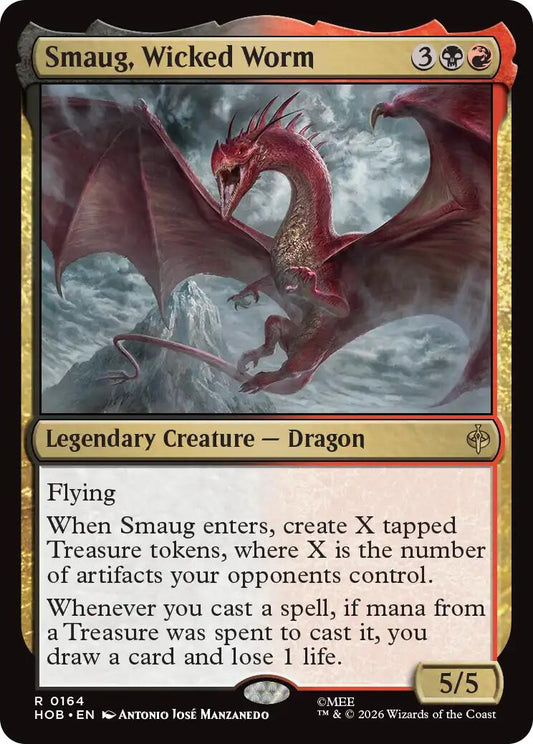 (Preorder) Smaug, Wicked Worm [HOB - 164] - Shippin Texas
