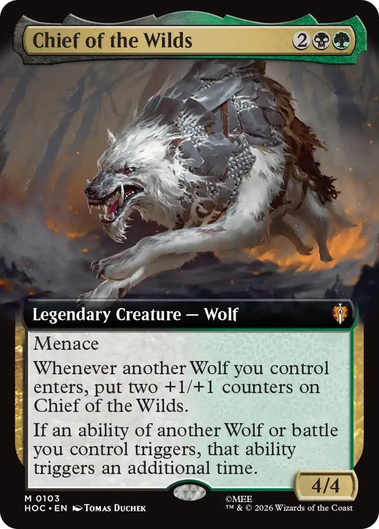 Chief of the Wilds (Extended Art) [HOC - 103] - Shippin Texas