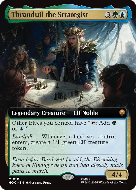 Thranduil the Strategist (Extended Art) [HOC - 106] - Shippin Texas