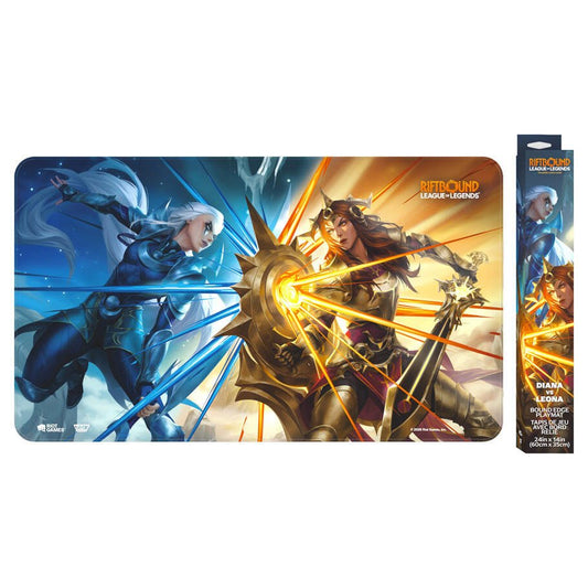 Riftbound: League of Legends Playmat - Diana vs Leona - Shippin Texas