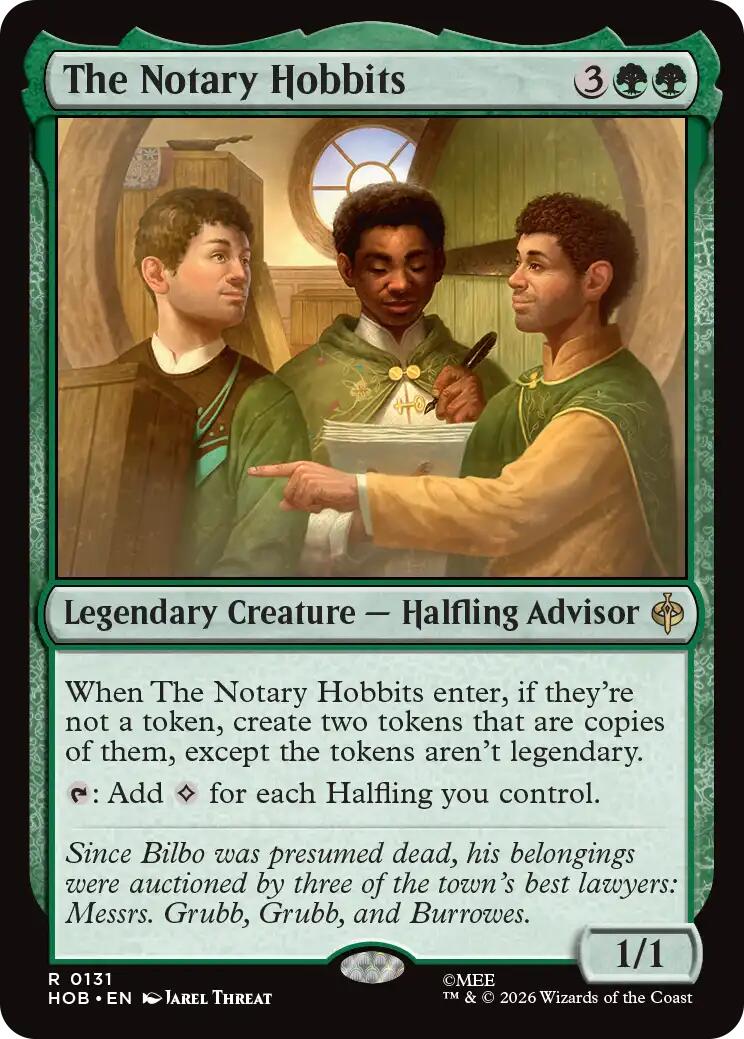 (Preorder) The Notary Hobbits [HOB] - Shippin Texas