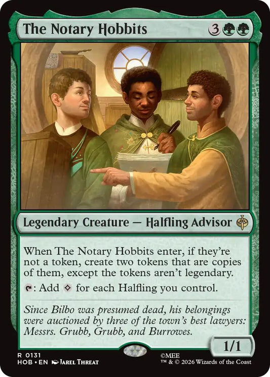 (Preorder) The Notary Hobbits [HOB] - Shippin Texas