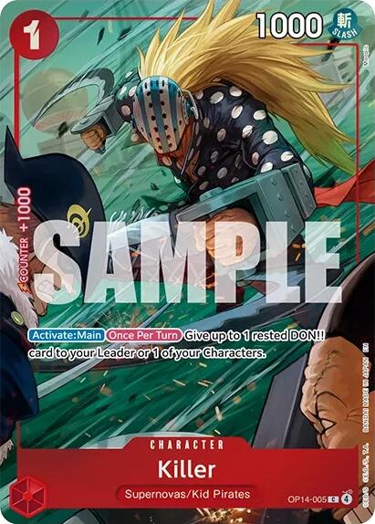 Killer (One Piece Card Game Illustration Box Vol. 8) [OP-PR] - Shippin Texas