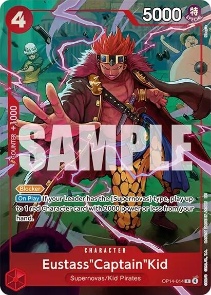 Eustass"Captain"Kid (One Piece Card Game Illustration Box Vol. 8) [OP-PR] - Shippin Texas
