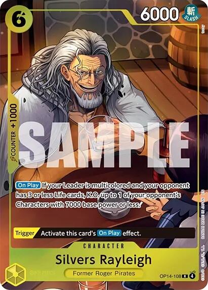 Silvers Rayleigh (One Piece Card Game Illustration Box Vol. 7) [OP-PR] - Shippin Texas