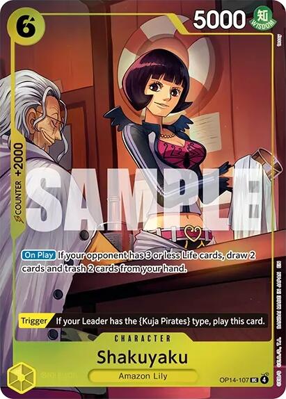 Shakuyaku (One Piece Card Game Illustration Box Vol. 7) [OP-PR] - Shippin Texas