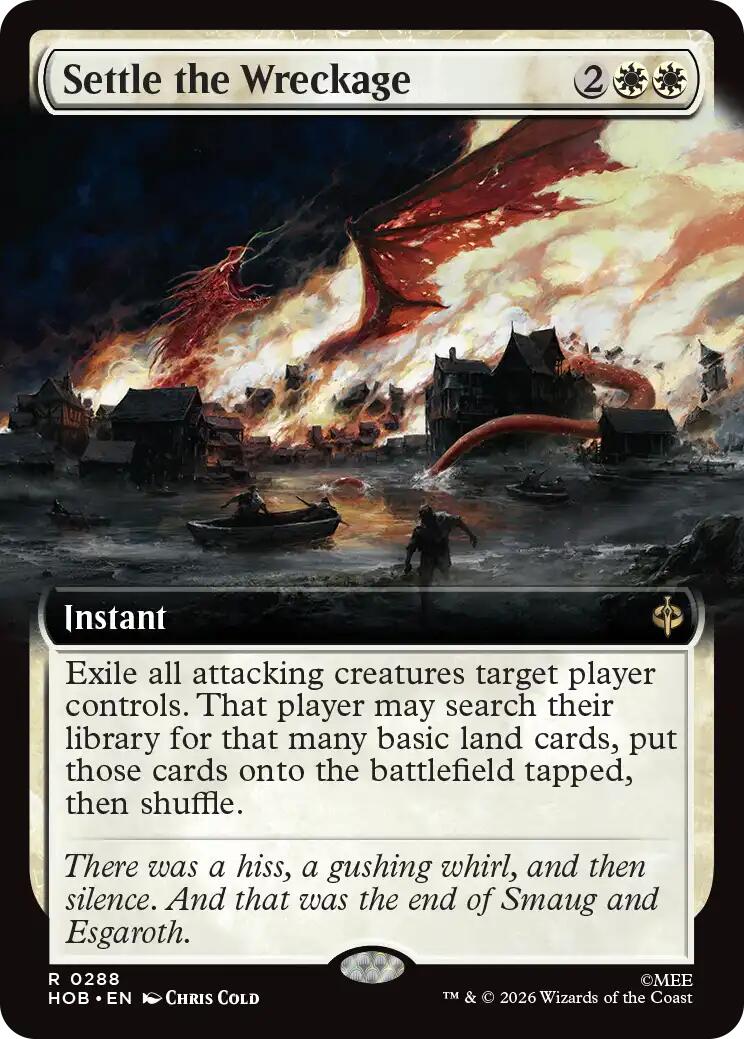 Settle the Wreckage (Extended Art) [HOB - 288] - Shippin Texas