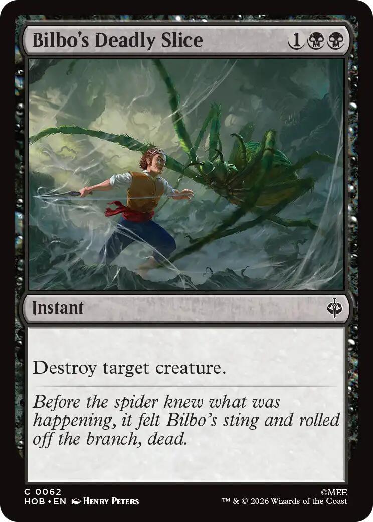 Bilbo's Deadly Slice [HOB - 62] - Shippin Texas