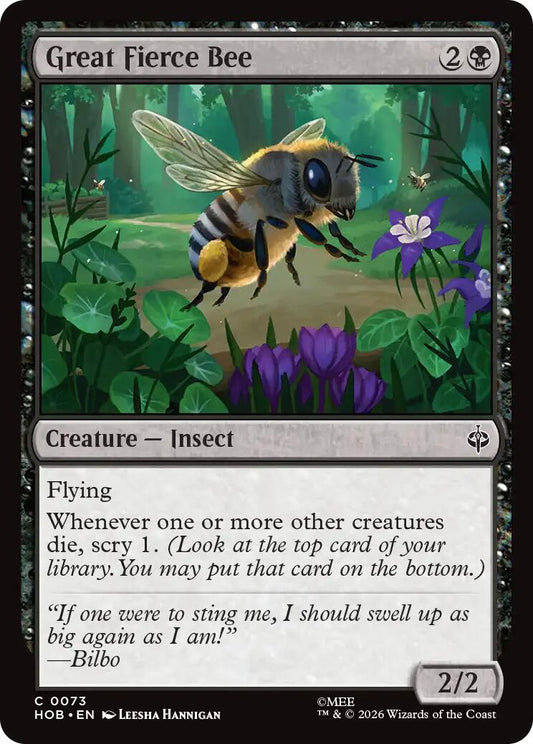 Great Fierce Bee [HOB - 73] - Shippin Texas