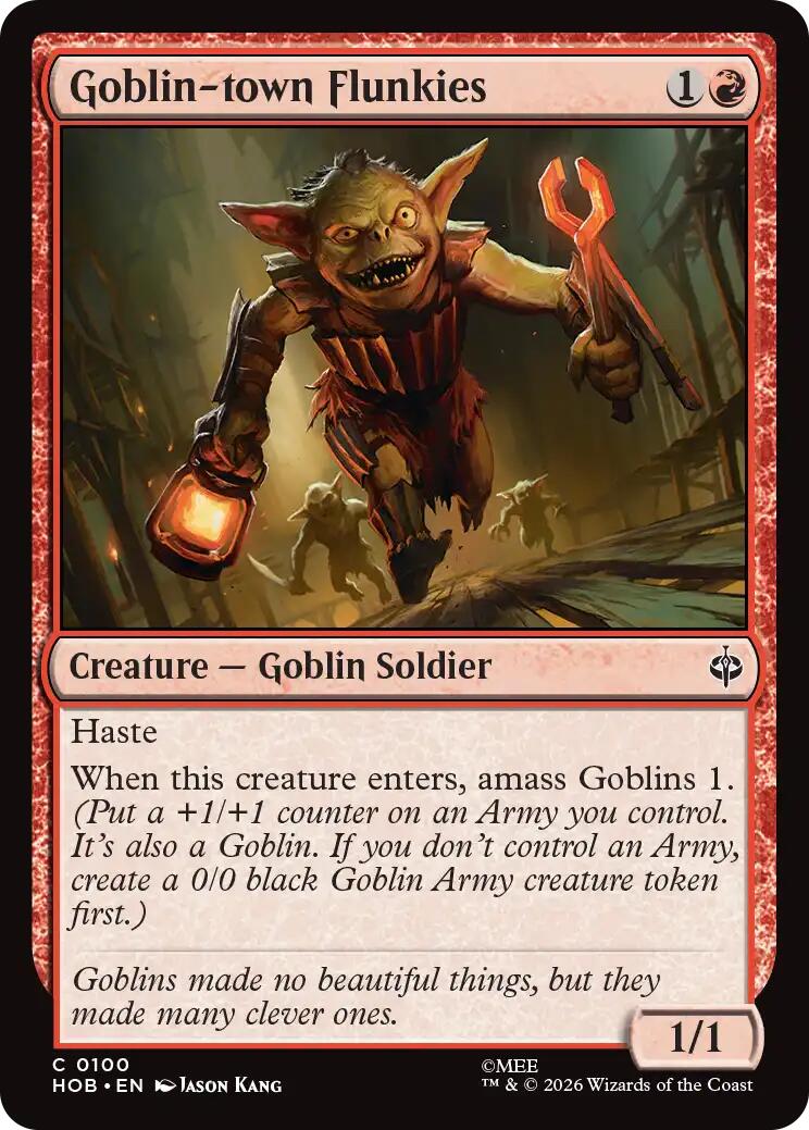 Goblin-town Flunkies [HOB - 100] - Shippin Texas