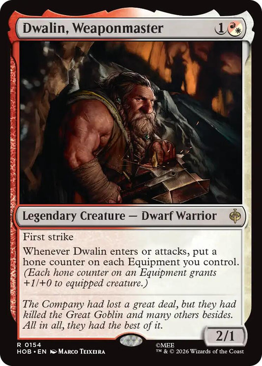 Dwalin, Weaponmaster [HOB - 154] - Shippin Texas