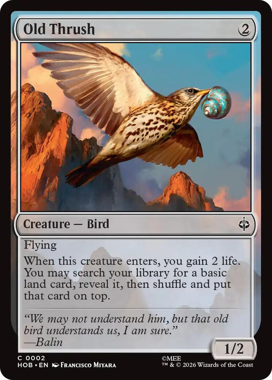 Old Thrush [HOB - 2] - Shippin Texas