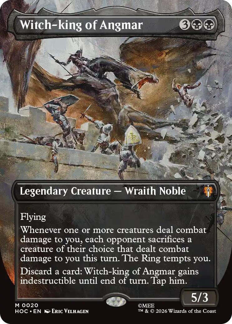 Witch-king of Angmar (Borderless) [HOC - 20] - Shippin Texas
