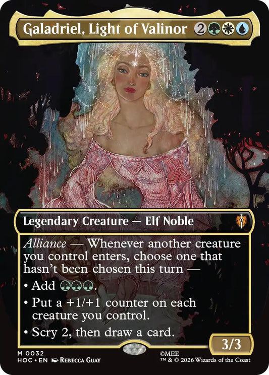 Galadriel, Light of Valinor (Borderless) [HOC - 32] - Shippin Texas